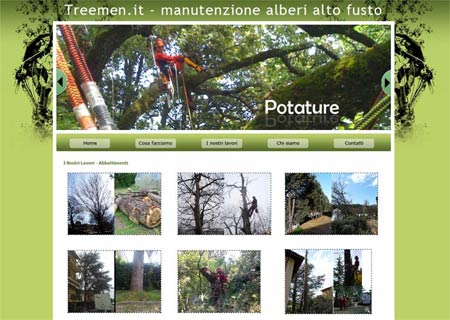 www.treemen.it - Manutenzione alberi